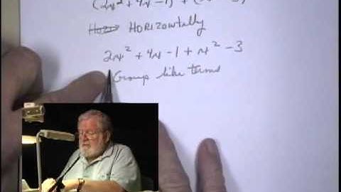 5.3.3 Multiplying Polynomials - Geometric Model