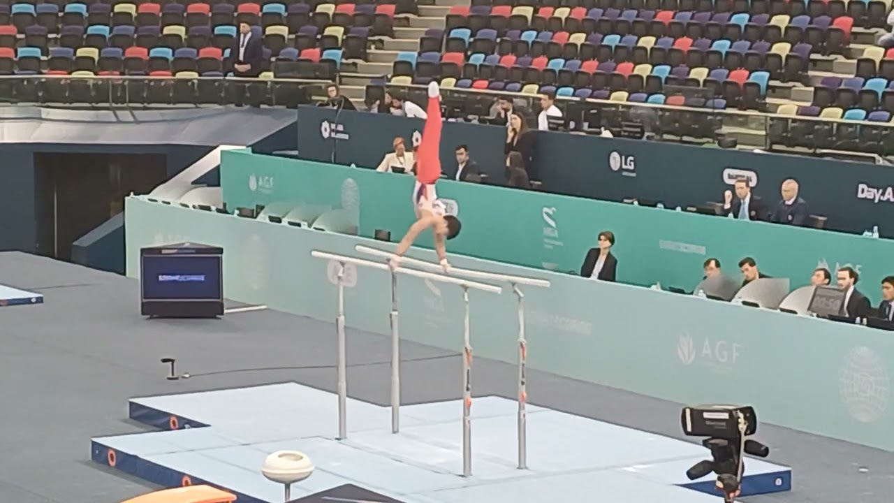 2024 Baku World Cup Parallel Bars Qualification   YULO Carlos Edriel PHI