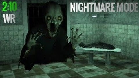 Eyes - the horror game v.6.1.21 speedrun. Charlie hospital nightmare difficulty 2:10 WR.