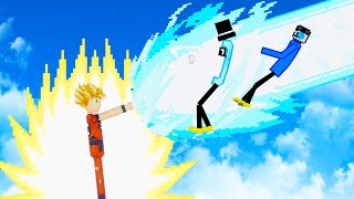 We are Annihilated by Goku's Kamehameha in People Playground! screenshot 4