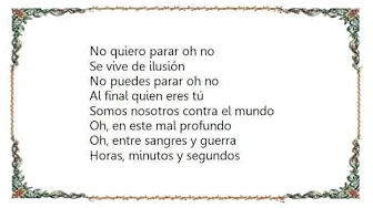 La Secta Allstar - No Puedes Parar Lyrics La Secta Allstar - No Puedes Parar Lyrics