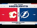 NHL Highlights: Lightning Defeat Flames 2025 🏒