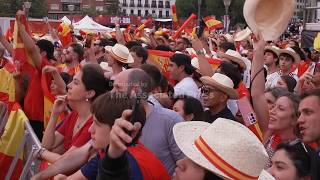 Celebrations in Madrid as late goal sends Spain to quarterfinals