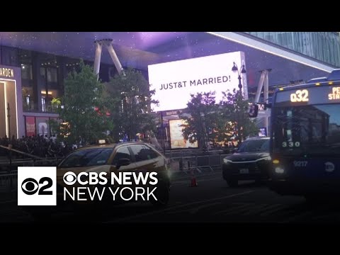 Taylor Swift and Travis Kelce celebrate wedding at Madison Square Garden