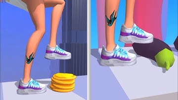 Tippy Toe 3D - All Levels Gameplay Android, iOS