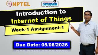 Introduction to Internet of Things (IOT) Assignment 1 Answers | NPTEL July 2026