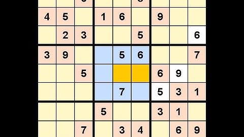 How to Solve Washington Times Sudoku Difficult May 24, 2021