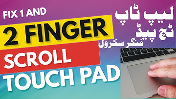 Fix Two Finger Scroll Not Working on windows 7/8/10/11 All in one