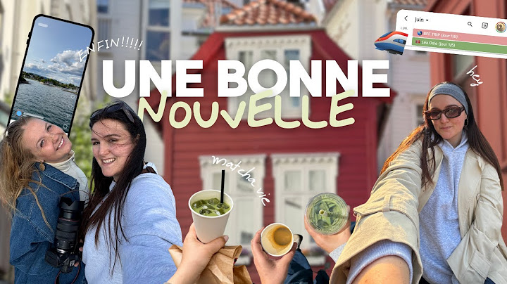 stress du voyage et bonne nouvelle pour maman !
