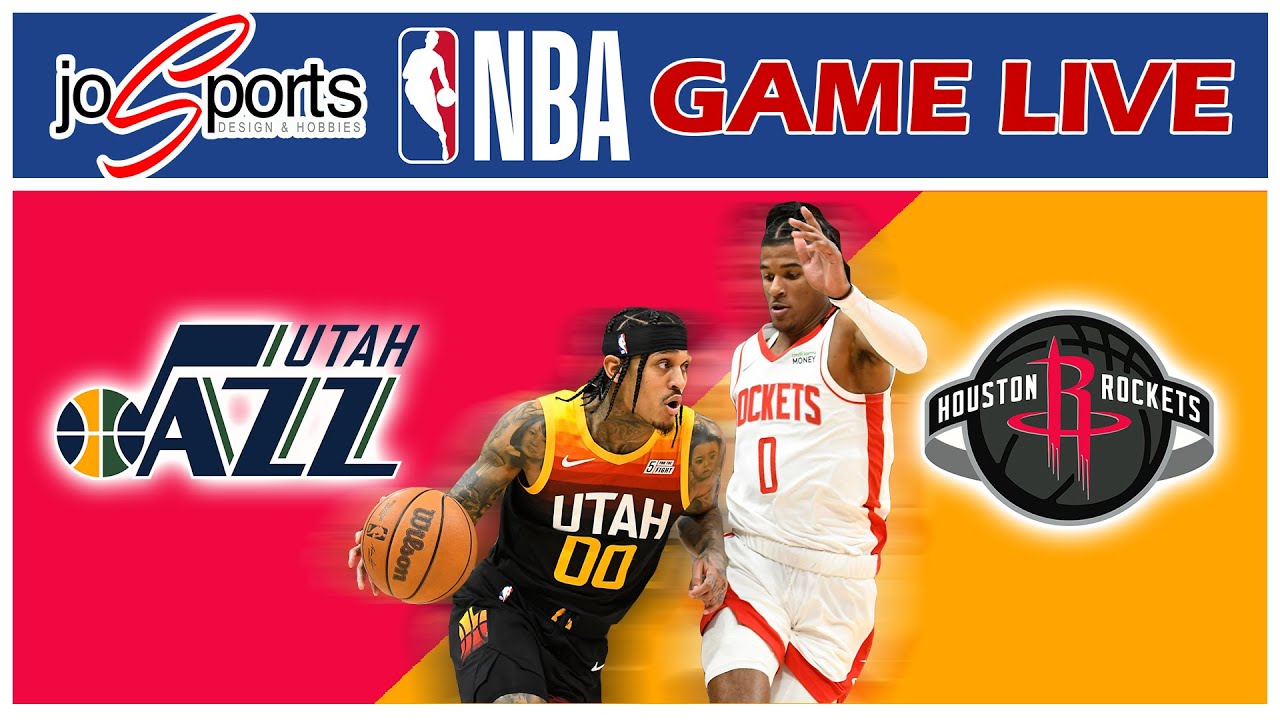 2022-2023 NBA SEASON UTAH JAZZ VS HOUSTON ROCKETS LIVE PLAY BY PLAY