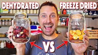 Food Preservation Freeze Drying Vs Dehydrating! Major Differences You Need To Know!