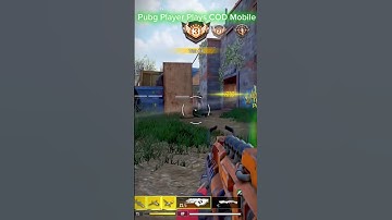 Pubg Player playing COD Mobile for The Frist Time👻 #pubgmobile #bgmi #1vs4 #codm