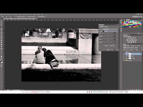 Photoshop CC Anfänger-Tutorial | SCHWARZ-WEIß UMWANDLUNG [DEUTSCH/GERMAN][FULLHD]