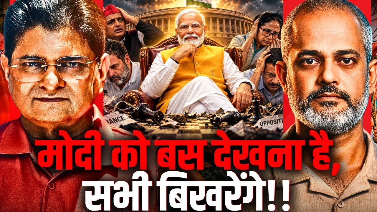 Modi's Opposition Will Not Last, How is BJP Upping Their Game? Sanjay Dixit, Aadi