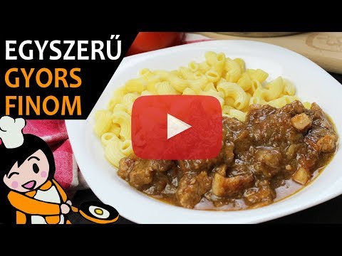 Borsos tokány -