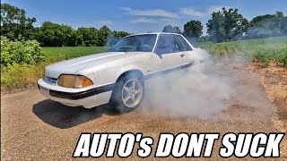 FBO fox body Mustang rips with a built AOD!