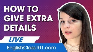 ⁣How to Give Extra Details in English (with Relative Clauses)