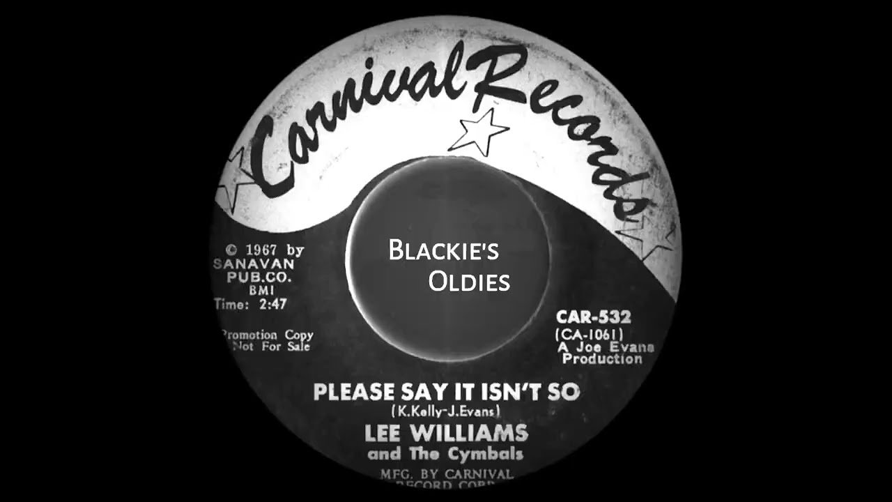 洋楽 Lee Williams And The Cymbals / 'Til ... Please Say It Isn't So 〰️ Lee Williams and the Cymbals - YouTube
