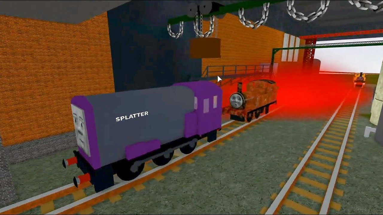 Thomas And Friends Roblox Railway Travel With Splatter Train Games For Kids Youtube - wooden railway roblox