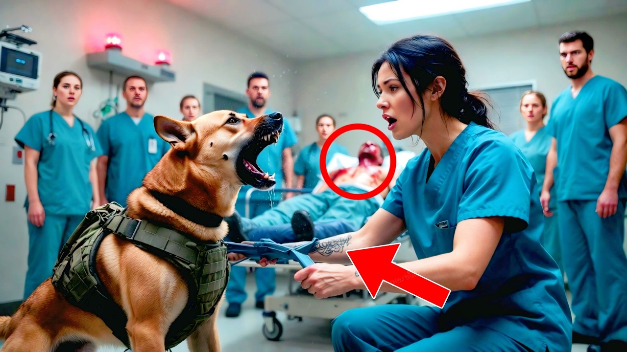 The K9 Attacked Anyone Who Came Near the SEAL — Until the Rookie Nurse Said One Code Word