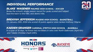 BCSN Honors Top Individual Performance