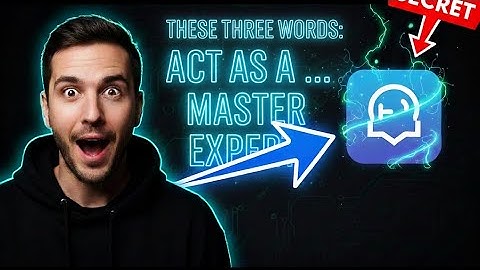 These 3 words make ChatGPT answer like a true expert "Act as a…”