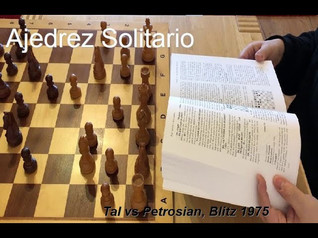 Un primer ejercicio de ajedrez solitario 