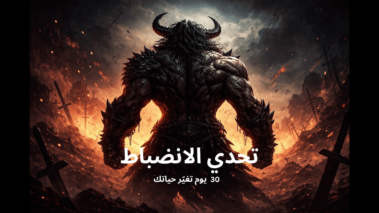 تحدي الانضباط   - 30 يوم تغيّر حياتك