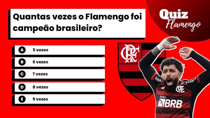 ACERTE TUDO SOBRE O FLAMENGO - QUIZ DE FUTEBOL 