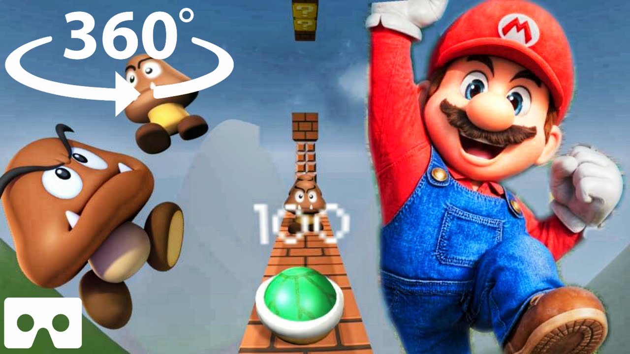 360° Super Mario Bros. Gameplay in VR! 