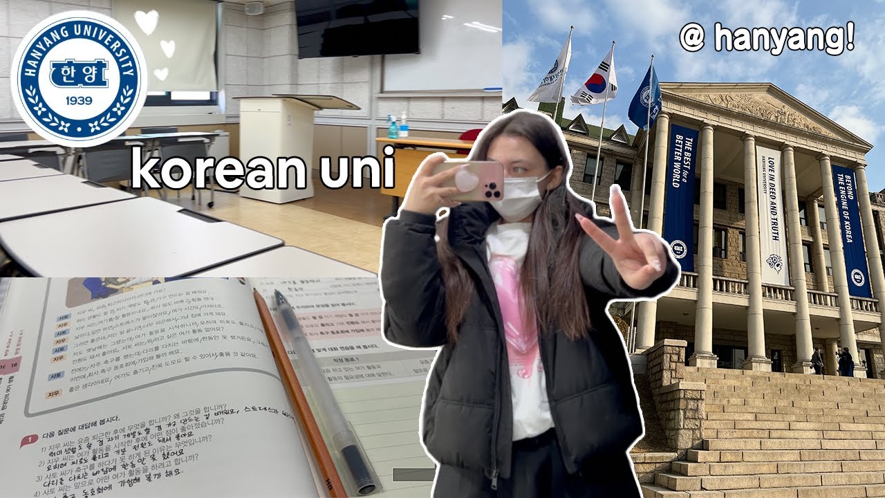 first day at korean uni 📓: grwm, life update, hanyang university [korea diaries ep. 11]