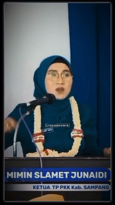 Penjelasan dari Mimin Slamet Junaidi