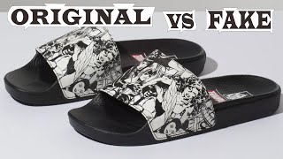 marvel vans slides