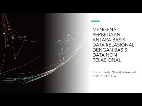 Video: Apa perbedaan antara database relasional dan non relasional?