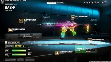 the *NEW* BAS P BUFF 😍 BEST GUN AFTER UPDATE! (Best BAS P Class Setup) - Modern Warfare 2