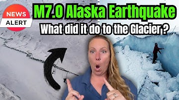 M7.0 DIRECTLY beneath the ICE of the Hubbard Glacier in Alaska - Earthquake Center gives UPDATE !