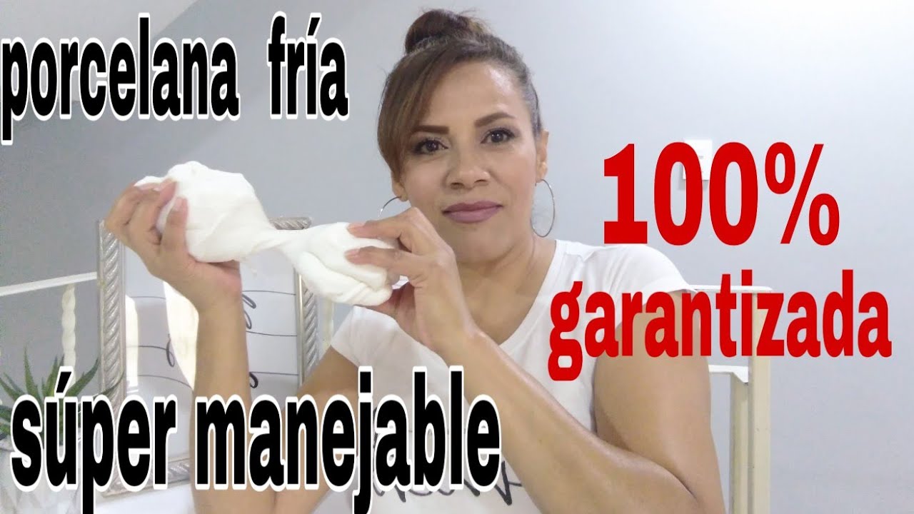 Como hacer Porcelana Fria casera | Pasta Flexible | (RECETA FACIL) Cold  porcelain recipe - YouTube