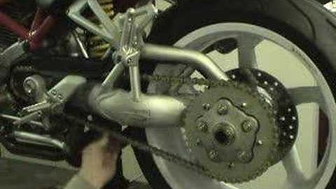 Ducatitech.com "HowTo" New Chain Installation (Part 2)