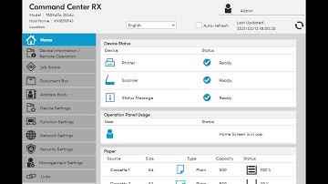 Kyocera 2554ci/3554ci Admin Password