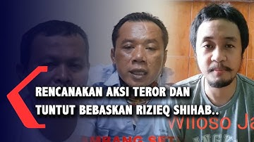 Pengakuan 4 Terduga Teroris: Ingin Serang di SPBU hingga Tuntut Pembebasan Rizieq Shihab