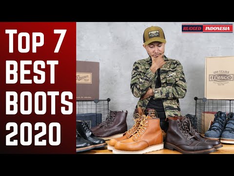 Video: 6 Sepatu Bot Moc-Toe Pria Yang Merupakan Kesempurnaan Alas Kaki Jatuh