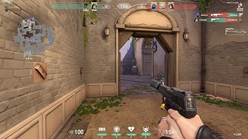 Valorant- Sage save round ace on ascent