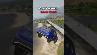 Insane Blue Car Stunt! (Watch till the end) 🤯