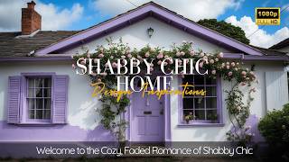 Shabby Chic Vintage Floral Wallpaper: Soft Lavender, Cream & Butter Yellow screenshot 5