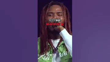 Rappers with vs without autotune 🎤🔇 #rap #fettywap #shorts