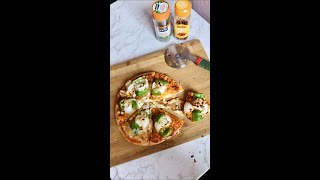 Cheesy Paneer Tikka Bites on Pizza Base  in 10 Minutes #shorts #shortsvideo