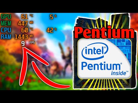 تحدي أشغل العاب قوية على أسوء معالج Pentium | اذا خسرت أخبط راسي في الحيط !!!!!