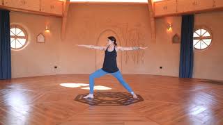 Giulia Martinelli | Lezione di yoga nel tempio della Fattoria