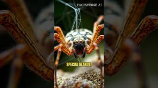 How Spiders Build Perfect Webs 🕷️✨#SpiderFacts #Nature #Spiders #Wildlife  #DidYouKnow
