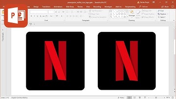How to create Netflix logo in Microsoft PowerPoint (Tutorial)